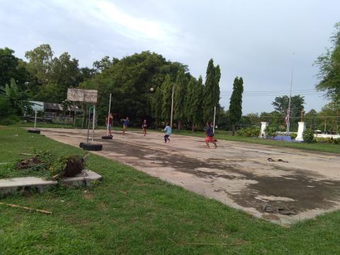 ลานกีฬา/สนามกีฬาประจำตำบลนางรอง