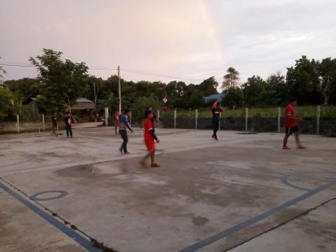 ลานกีฬา/สนามกีฬาประจำตำบลนางรอง