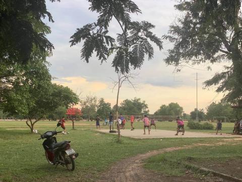 ลานกีฬา/สนามกีฬาประจำตำบลนางรอง