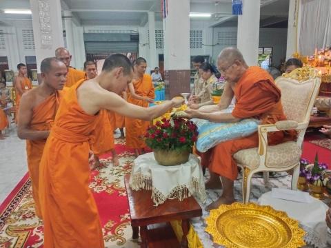 ร่วมพิธีมอบวุฒิบัตรแด่สามเณร ณ วัดขุนก้อง