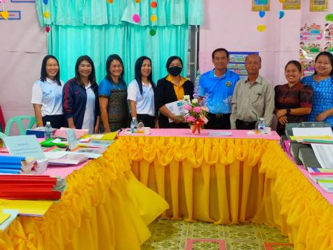 เป็นประธานกรรมการประเมินคุณภาพภายในศูนย์พัฒนาเด็กเล็กองค์การบริหารส่วนตำบลนางรอง