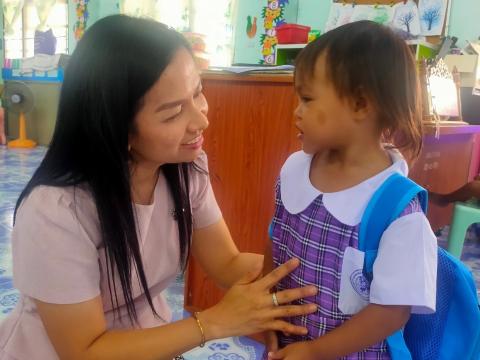 ผู้อำนวยการกองการศึกษาศาสนาและวัฒนธรรม ลงพื้นที่ตรวจเยี่ยมศูนย์พัฒนาเด็กเล็กองค์การบริหารส่วนตำบลนางรอง