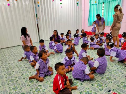 ผู้อำนวยการกองการศึกษาศาสนาและวัฒนธรรม ลงพื้นที่ตรวจเยี่ยมศูนย์พัฒนาเด็กเล็กองค์การบริหารส่วนตำบลนางรอง