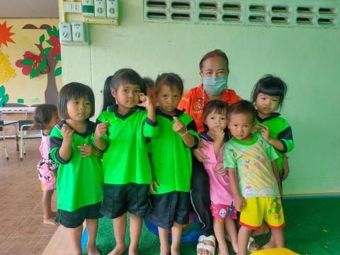 ผู้อำนวยการกองการศึกษาศาสนาและวัฒนธรรม ลงพื้นที่ตรวจเยี่ยมศูนย์พัฒนาเด็กเล็กโรงเรียนบ้านหนองงิ้วหนองไทร