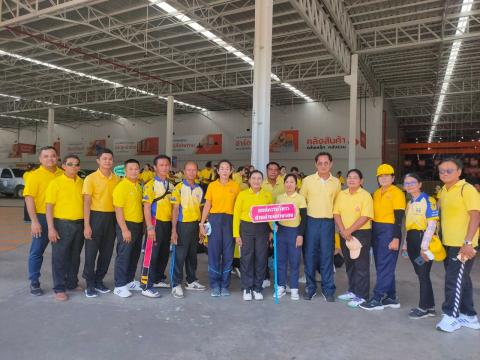 เข้าร่วมกิจกรรม เดิน วิ่ง ปั่น ธงตราสัญลักษณ์เฉลิมพระเกียรติพระบาทสมเด็จพระเจ้าอยู่หัว เนื่องในโอกาสพระราชพิธีมหามงคลเฉลิมพระชนมพรรษา 6 รอบ 28 กรกฎาคม 2567 ณ จังหวัดบุรีรัมย์