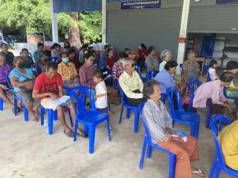 ร่วมพิธีเปิดโครงการ ให้ความรู้ในการป้องกันโรคไข้เลือดออก โดยชมรมอาสาสมัครสาธารณสุขประจำหมู่ ณ บ้านหนองงูเหลือม หมู่ที่ 2 ตำบลนางรอง อำเภอนางรอง จังหวัดบุรีรัมย์ งบประมาณโดยกองทุนหลักประกันสุขภาพองค์การบริหารส่วนตำบลนางรอง