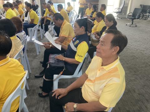 ร่วมประชุมเพื่อจัดทำ MOU ในการบริหารจัดขยะมูลฝอย ณ ห้องประชุมสภา องค์การบริหารส่วนจังหวัดบุรีรัมย์