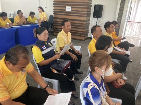 ร่วมประชุมเพื่อจัดทำ MOU ในการบริหารจัดขยะมูลฝอย ณ ห้องประชุมสภา องค์การบริหารส่วนจังหวัดบุรีรัมย์