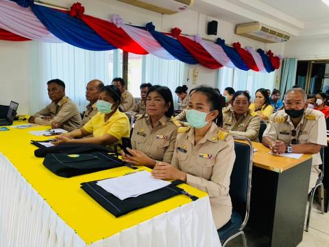 ประธานเปิดโครงการพัฒนาศักยภาพของบุคลากรท้องถิ่นแบบบูรณาการและการมีส่วนร่วม ประจำปีงบประมาณ พ.ศ.2567 หลักสูตร"เพิ่มสมรรถนะการบริหารทรัพยากรที่มีและบูรณาการปฏิบัติงานเป็นทีม"