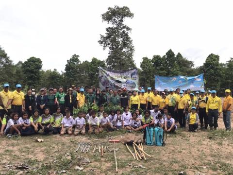 ร่วมกิจกรรม​เครือ​ข่า​ยชุมนุม​ฟื้นฟู​่ป่าบ้านบัวตารุ้ง หมู่ที่ 6 ตำบลนางรอง อำเภอนางรอง จังหวัดบุรีรัมย์
