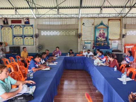 ร่วมประชุมสัญจรกำนันผู้ใหญ่บ้าน ประจำเดือนกรกฎาคม 2567