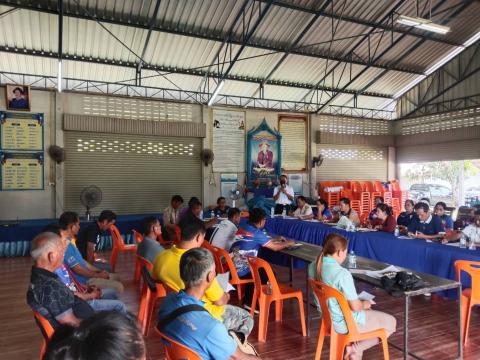 ร่วมประชุมสัญจรกำนันผู้ใหญ่บ้าน ประจำเดือนกรกฎาคม 2567