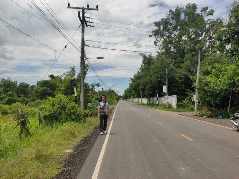 ออกสำรวจไฟฟ้าส่องสว่างสาธารณะ หมู่ที่ 12
