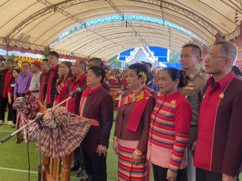 ร่วมพิธีเปิดงานหนึ่งอำเภอหนึ่งงานประเพณี ของดีเมืองนางรอง” ประจำปี 2567