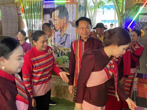 ร่วมพิธีเปิดงานหนึ่งอำเภอหนึ่งงานประเพณี ของดีเมืองนางรอง” ประจำปี 2567