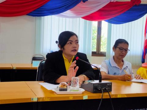 ประชุมครูและบุคลากรทางการศึกษา กองการศึกษา ศาสนาและวัฒนธรรม