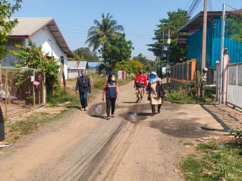 ออกสำรวจไฟฟ้าสาธารณะ หมู่ที่ 3, 4 และ หมู่ที่ 5