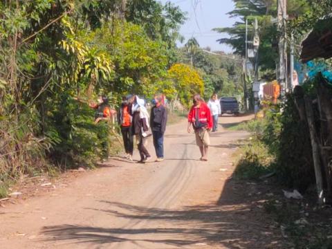 ออกสำรวจไฟฟ้าสาธารณะ หมู่ที่ 3, 4 และ หมู่ที่ 5