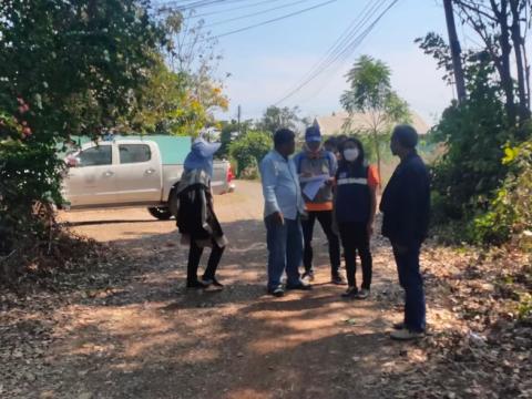 ออกสำรวจไฟฟ้าสาธารณะ หมู่ที่ 3, 4 และ หมู่ที่ 5