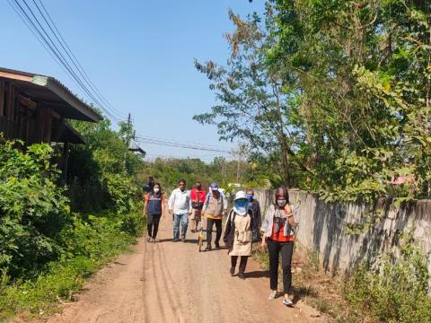 ออกสำรวจไฟฟ้าสาธารณะ หมู่ที่ 3, 4 และ หมู่ที่ 5