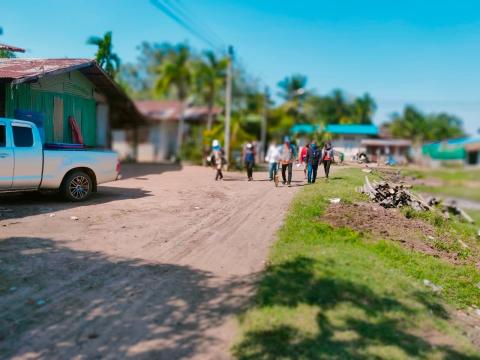 ออกสำรวจไฟฟ้าสาธารณะ หมู่ที่ 3, 4 และ หมู่ที่ 5