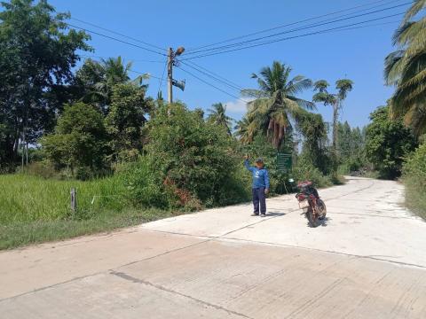 ออกสำรวจ จุดไฟฟ้าสาธารณะหมู่บ้าน ที่ชำรุดใช้การไม่ได้ หมู่ที่ 8,2,1,9,6,7,10,11 และหมู่ที่ 14
