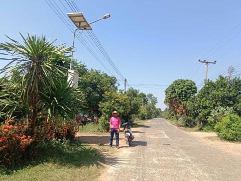 ออกสำรวจ จุดไฟฟ้าสาธารณะหมู่บ้าน ที่ชำรุดใช้การไม่ได้ หมู่ที่ 8,2,1,9,6,7,10,11 และหมู่ที่ 14