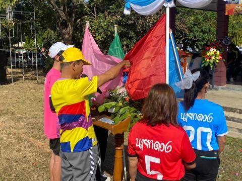 การแข่งขันกีฬาประจำตำบลนางรอง ประจำปีงบประมาณ พ.ศ.2568