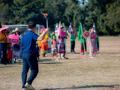 การแข่งขันกีฬาประจำตำบลนางรอง ประจำปีงบประมาณ พ.ศ.2568