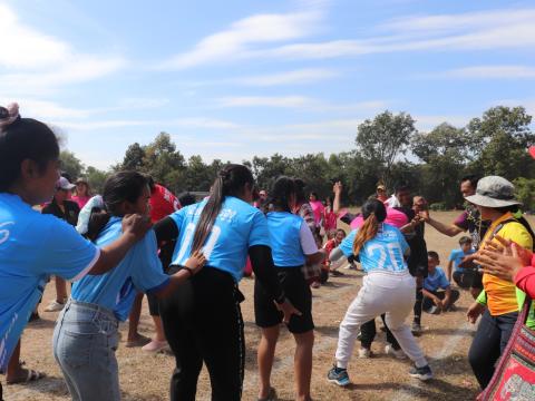 การแข่งขันกีฬาประจำตำบลนางรอง ประจำปีงบประมาณ พ.ศ.2568