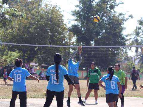 การแข่งขันกีฬาประจำตำบลนางรอง ประจำปีงบประมาณ พ.ศ.2568