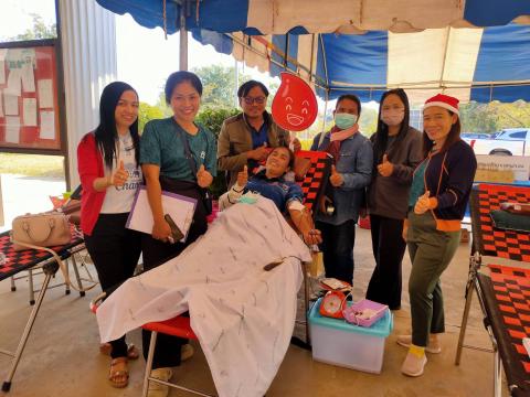 ออกหน่วยบริการรับบริจาคโลหิต