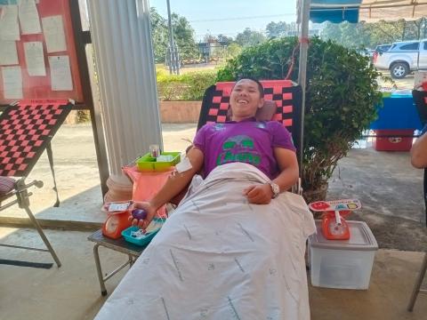 ออกหน่วยบริการรับบริจาคโลหิต