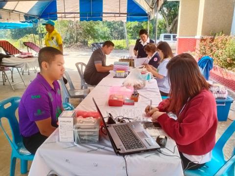 ออกหน่วยบริการรับบริจาคโลหิต