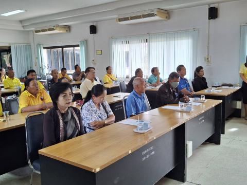 โครงการฝึกอบรมการจัดทำธนาคารน้ำใต้ดิน ในกิจกรรมฝากน้ำไว้กับดิน ประจำปีงบประมาณ พ.ศ.2568