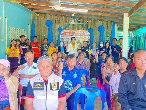 เปิดโครงการฝึกซ้อมแผนป้องกันและบรรเทาสาธารณภัย ประจำปีงบประมาณ พ.ศ.2568 ณ ศพด. โรงเรียนบ้านหนองงิ้วหนองไทร