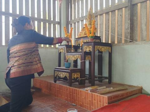 ร่วมงานเลี้ยงตาปู่ หมู่ที่10