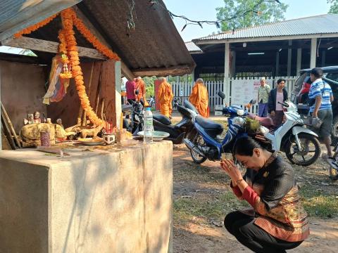 ร่วมงานเลี้ยงตาปู่ หมู่ที่10