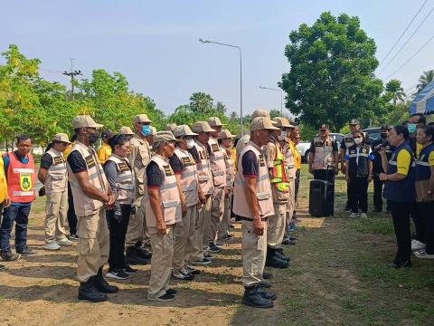 โครงการป้องกันและลดอุบัติเหตุทางถนนช่วงเทศกาลสงกรานต์ ประจำปี 2568 (ถนนสายนางรอง-ชำนิ)