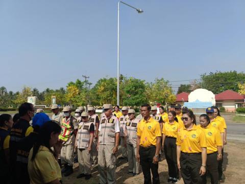 โครงการป้องกันและลดอุบัติเหตุทางถนนช่วงเทศกาลสงกรานต์ ประจำปี 2568 (ถนนสายนางรอง-ชำนิ)