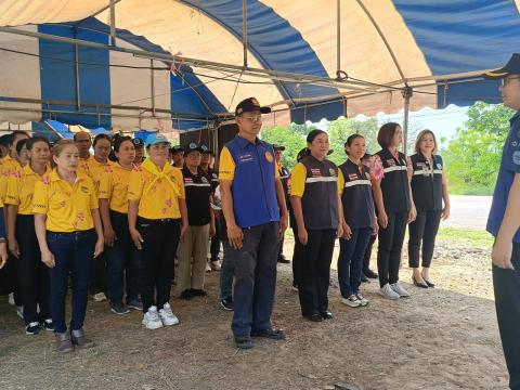 เปิดด่านชุมชนตำบลนางรองเพื่อบริการประชาชนในช่วงเทศกาลสงกรานต์ ประจำปี 2568