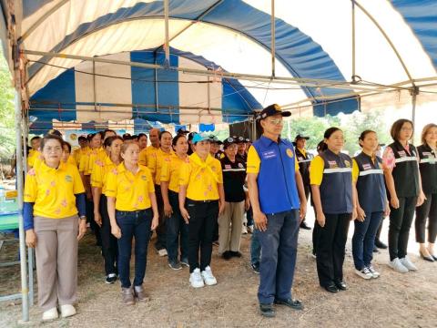 เปิดด่านชุมชนตำบลนางรองเพื่อบริการประชาชนในช่วงเทศกาลสงกรานต์ ประจำปี 2568