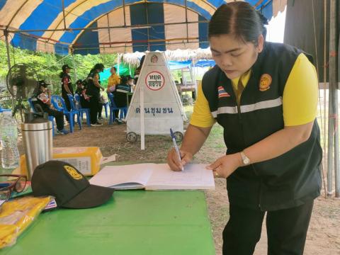 ลงพื้นที่ตรวจจุดบริการประชาชนในช่วงเทศกาลสงกรานต์ พ.ศ. 2568