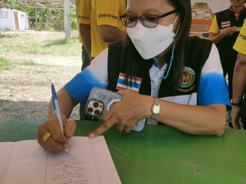 ลงพื้นที่ตรวจจุดบริการประชาชนในช่วงเทศกาลสงกรานต์ พ.ศ. 2568