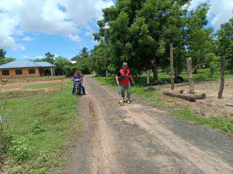 ลงพื้นที่สำรวจ หมู่ที่ 4 , 5 , 12 , 13