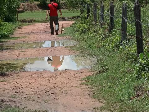 ลงพื้นที่สำรวจ หมู่ที่ 4 , 5 , 12 , 13