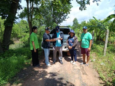 ลงพื้นที่สำรวจ หมู่ที่ 4 , 5 , 12 , 13