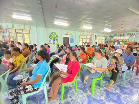 ประชุมผู้ปกครองศูนย์พัฒนาเด็กเล็ก อบต.นางรอง ประจำภาคเรียนที่ 1/2568