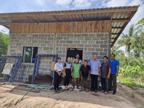 ออกตรวจเยี่ยมโครงการปรับสภาพแวดล้อมของผู้สูงอายุ ประจำปีงบประมาณ 2568