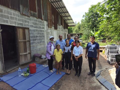 ออกตรวจเยี่ยมโครงการปรับสภาพแวดล้อมของผู้สูงอายุ ประจำปีงบประมาณ 2568
